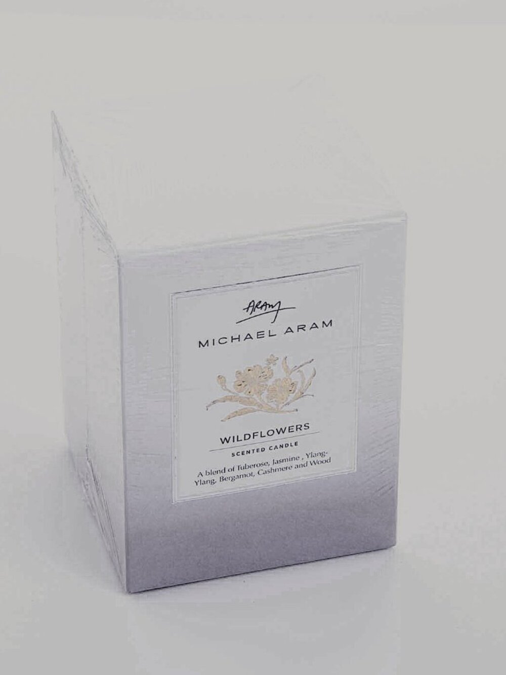 Michael Aram Wildflowers Scented Candle w/Lid 8oz (NWT)